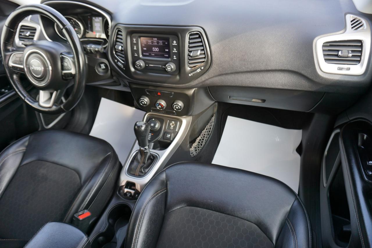 2018 Jeep Compass NORTH 4WD CERTIFIED *FREE ACCIDENT* BLUETOOTH LEATHER HEATED SEATS CRUISE ALLOYS - Photo #13