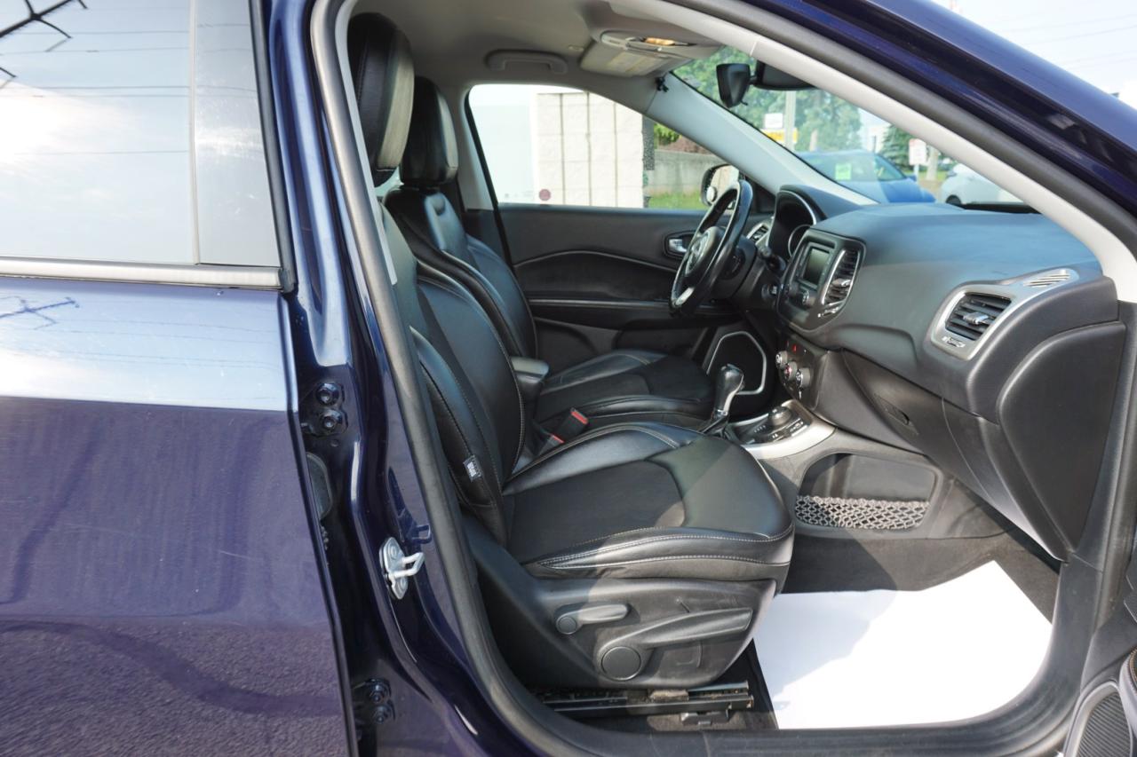 2018 Jeep Compass NORTH 4WD CERTIFIED *FREE ACCIDENT* BLUETOOTH LEATHER HEATED SEATS CRUISE ALLOYS - Photo #18
