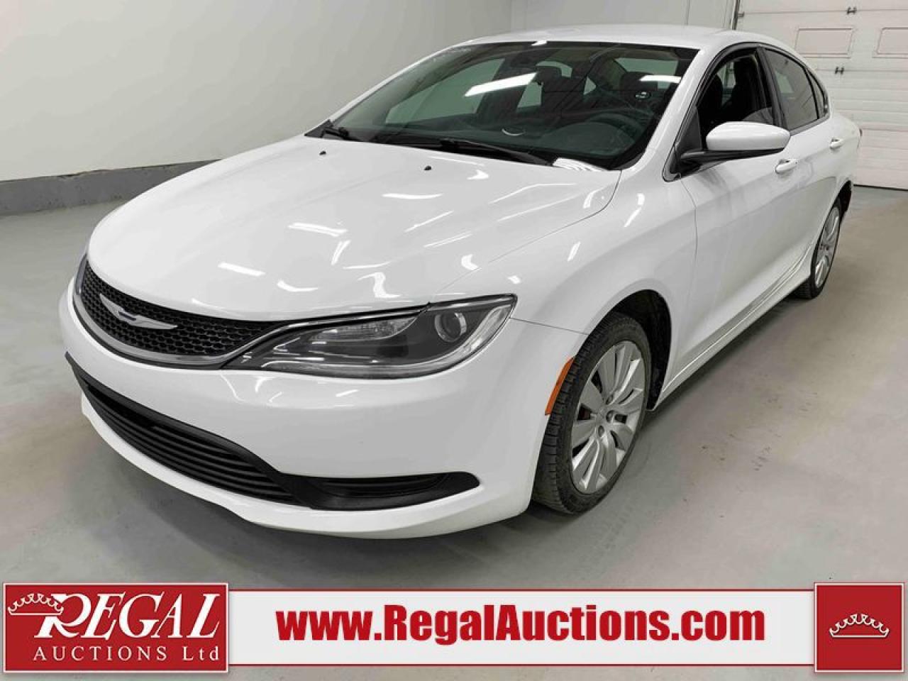 Used 2016 Chrysler 200 LX for sale in Calgary, AB