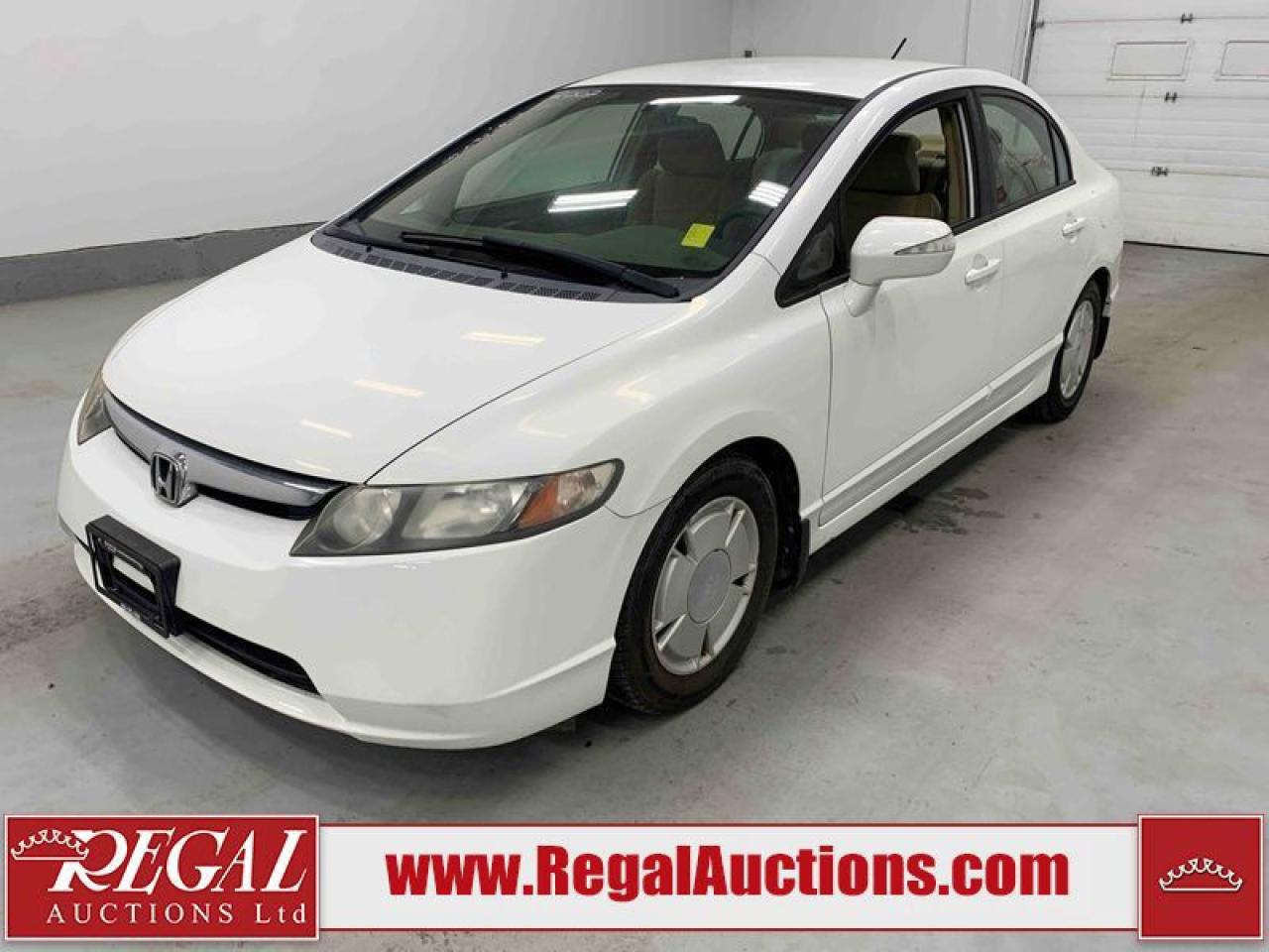 Used 2007 Honda Civic Hybrid for sale in Calgary, AB