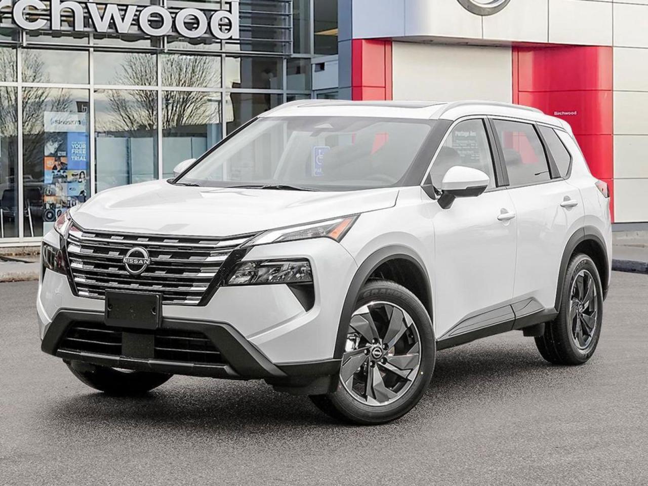 New 2025 Nissan Rogue SV Moonroof Birchwood Nissan Infiniti Exclusive Manitoba Ready Accessories! for sale in Winnipeg, MB