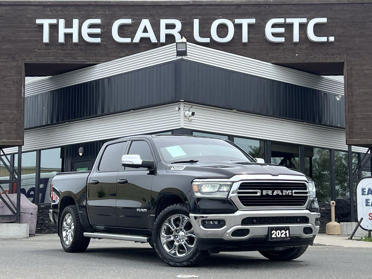 Used 2021 RAM 1500 Big Horn 5 PASSENGER, APPLE CARPLAY/ANDROID AUTO, HEATED SEATS/STEERING WHEEL, BACK UP CAM, SIRIUS XM!! for sale in Sudbury, ON