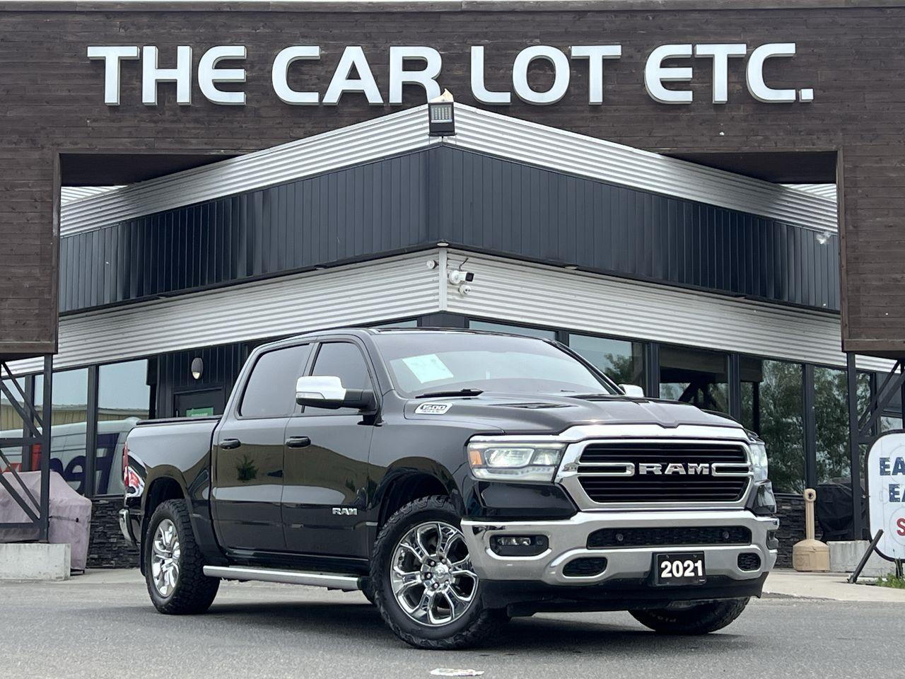 Used 2021 RAM 1500 Big Horn 5 PASSENGER, APPLE CARPLAY/ANDROID AUTO, HEATED SEATS/STEERING WHEEL, BACK UP CAM, SIRIUS XM!! for sale in Sudbury, ON
