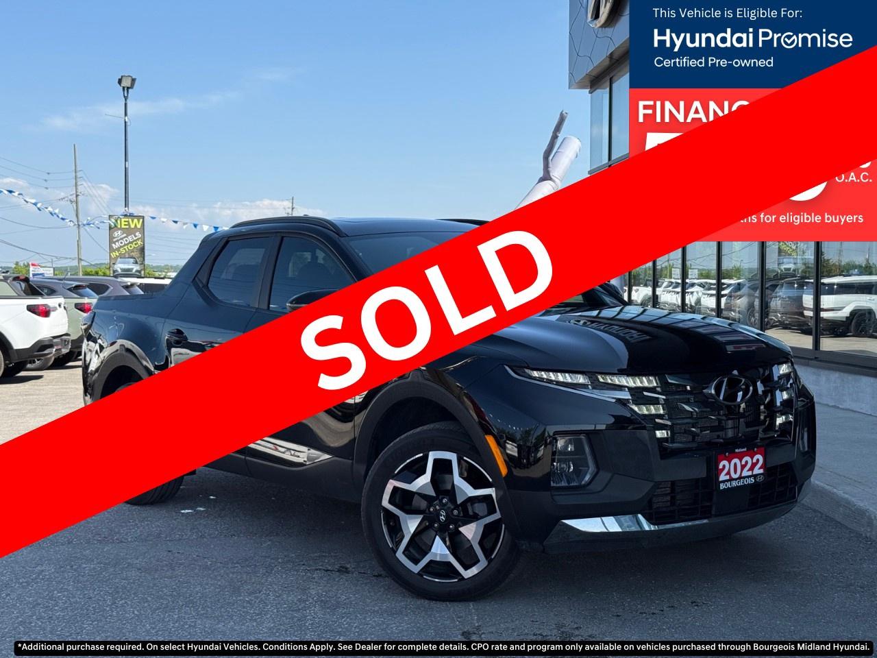 Used 2022 Hyundai Santa Cruz Ultimate AWD for sale in Midland, ON