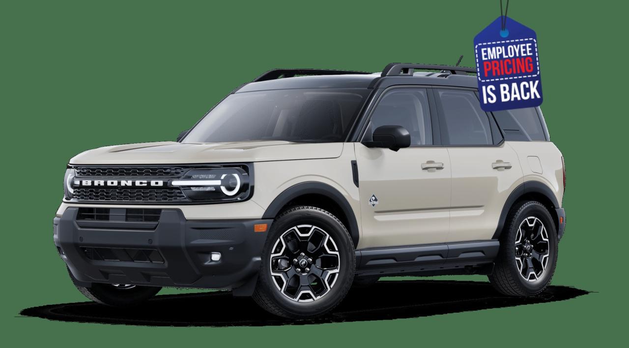 New 2025 Ford Bronco Sport Outer Banks for sale in Brantford, ON