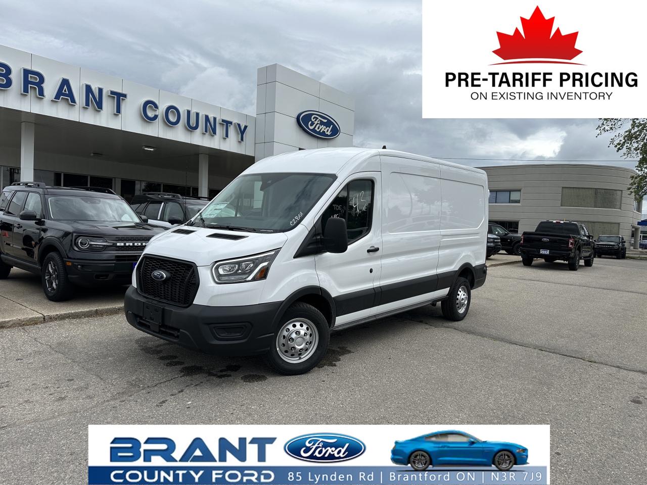 New 2025 Ford Transit Cargo Van for sale in Brantford, ON