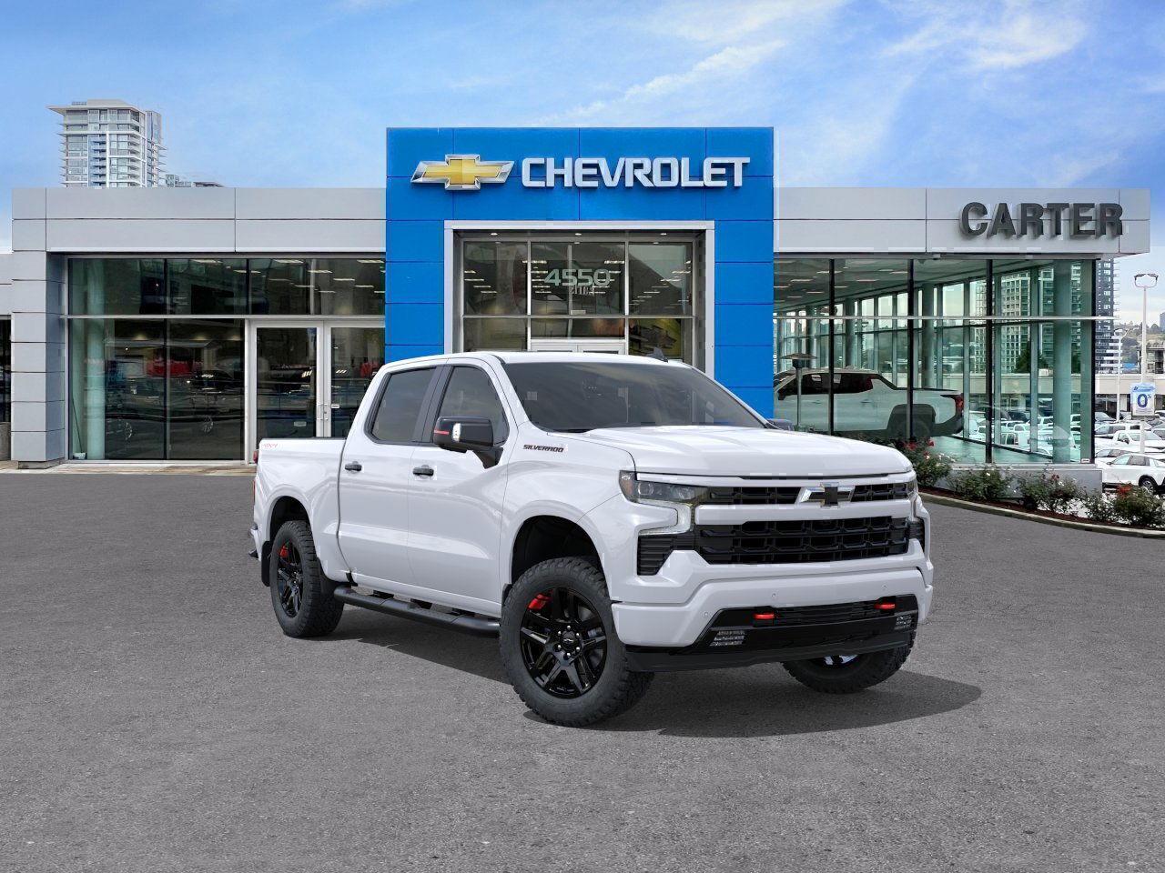 New 2025 Chevrolet Silverado 1500 RST 4WD | 5.3L engine/trailering pKG for sale in Burnaby, BC