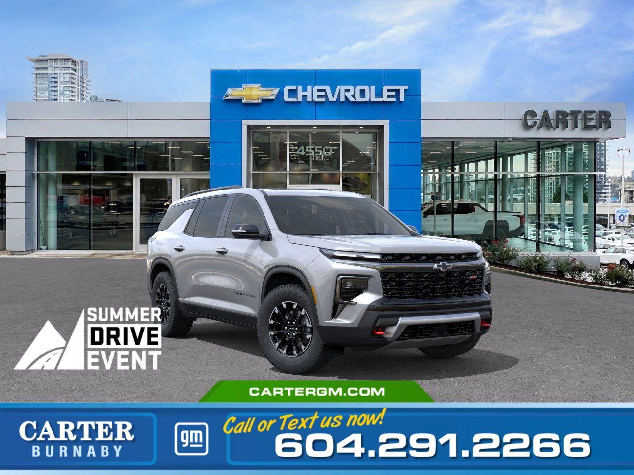 New 2025 Chevrolet Traverse  for sale in Burnaby, BC
