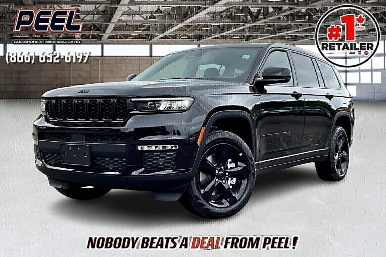 New 2025 Jeep Grand Cherokee L LIMITED | Black App Pkg | Pano Roof | 7-seater for sale in Mississauga, ON