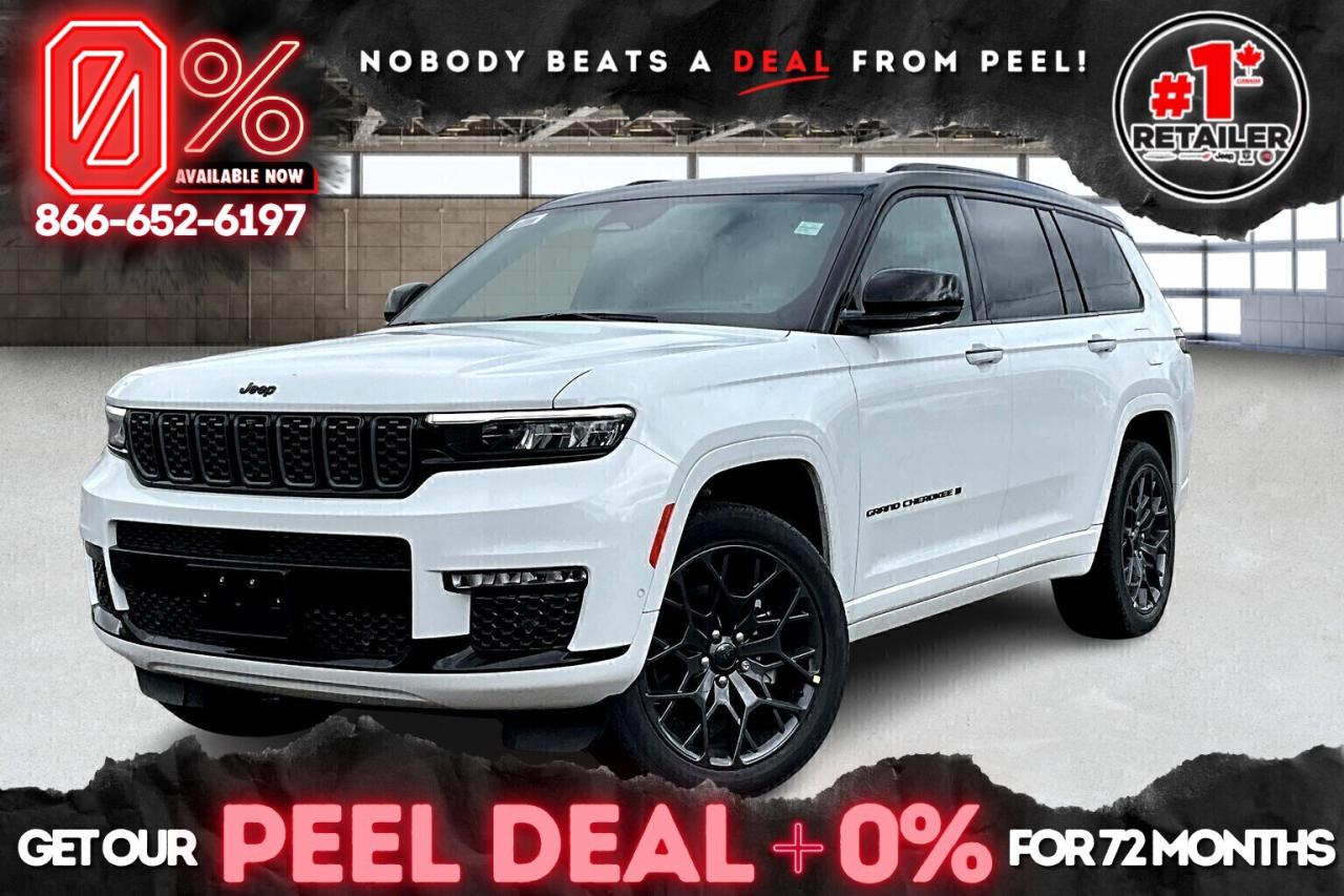 New 2025 Jeep Grand Cherokee L SUMMIT RESERVE | High Altitude | Adv Protech | for sale in Mississauga, ON