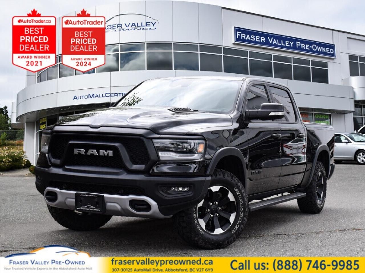 Used 2022 RAM 1500 Rebel  -  Apple CarPlay - $198.38 /Wk for sale in Abbotsford, BC