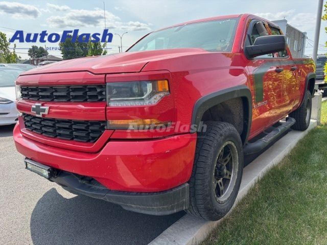Used 2017 Chevrolet Silverado 1500 CUSTOM 5.3L V8, 4WD, CAMERA, CARPLAY for sale in Saint-Hubert, QC