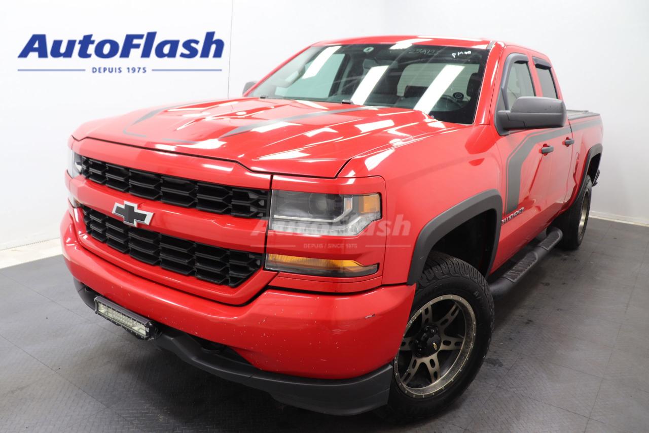 Used 2017 Chevrolet Silverado 1500 CUSTOM 5.3L V8, 4WD, CAMERA, CARPLAY for sale in Saint-Hubert, QC