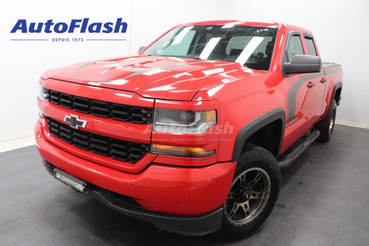 Used 2017 Chevrolet Silverado 1500 CUSTOM 5.3L V8, 4WD, CAMERA, CARPLAY for sale in Saint-Hubert, QC