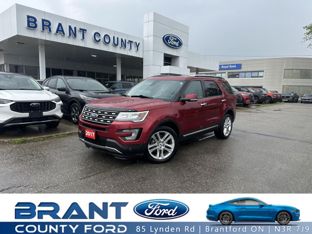 Used 2017 Ford Explorer LIMITED for sale in Brantford, ON