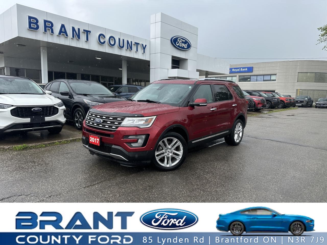 Used 2017 Ford Explorer LIMITED for sale in Brantford, ON