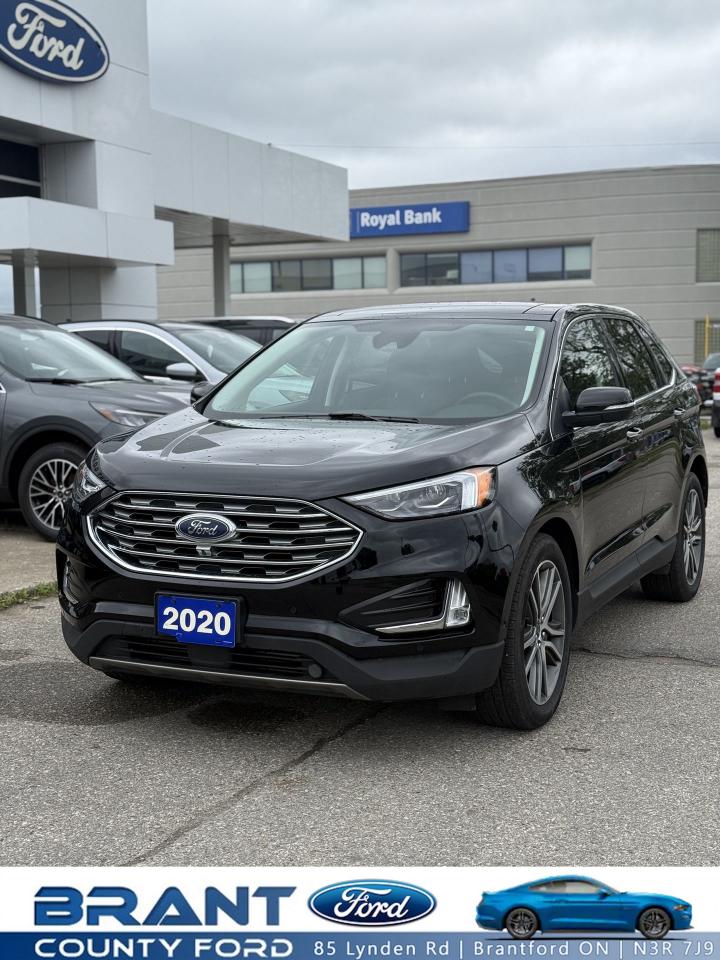 Used 2020 Ford Edge JUST ARRIVED! |TITANIUM|AWD|CLEAN! for sale in Brantford, ON