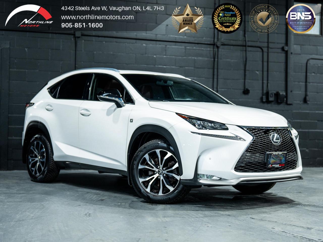 Used 2015 Lexus NX 200t NAV/CAM/PARK ASSIS/BLIND SPOT for sale in Vaughan, ON