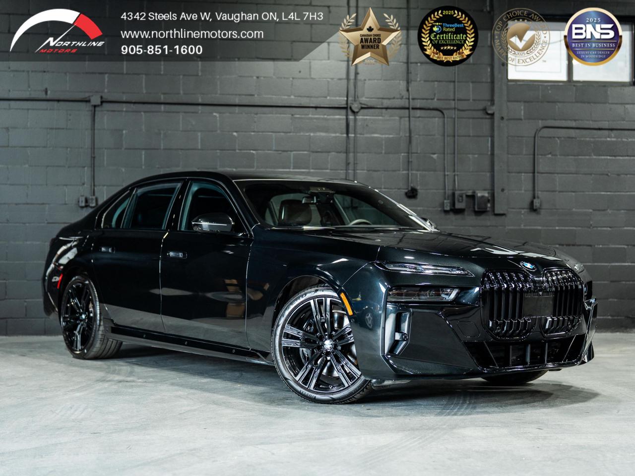 Used 2023 BMW 7 Series 760i/HUD/PANO/MASSAGE/B&W/360CAM/CLEAN CARFAX for sale in Vaughan, ON