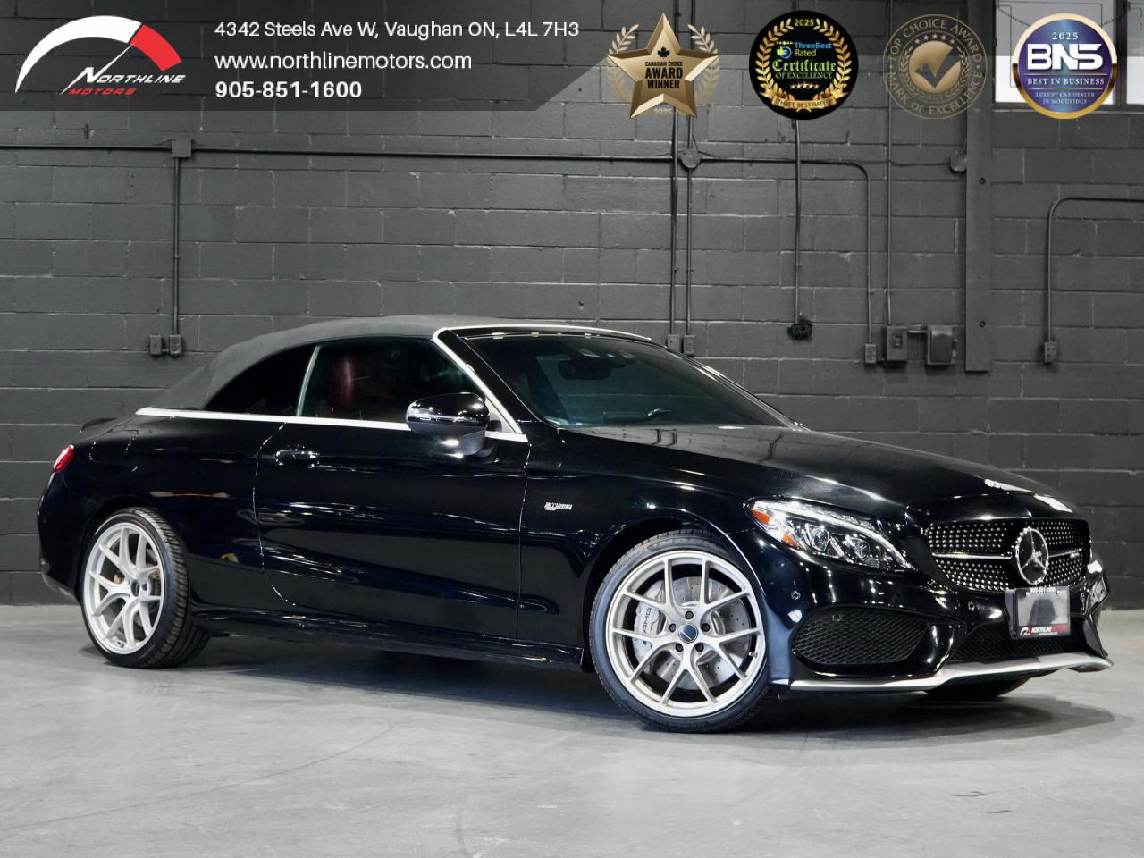 Used 2017 Mercedes-Benz C-Class 2dr Cabriolet AMG C 43 4MATIC for sale in Vaughan, ON