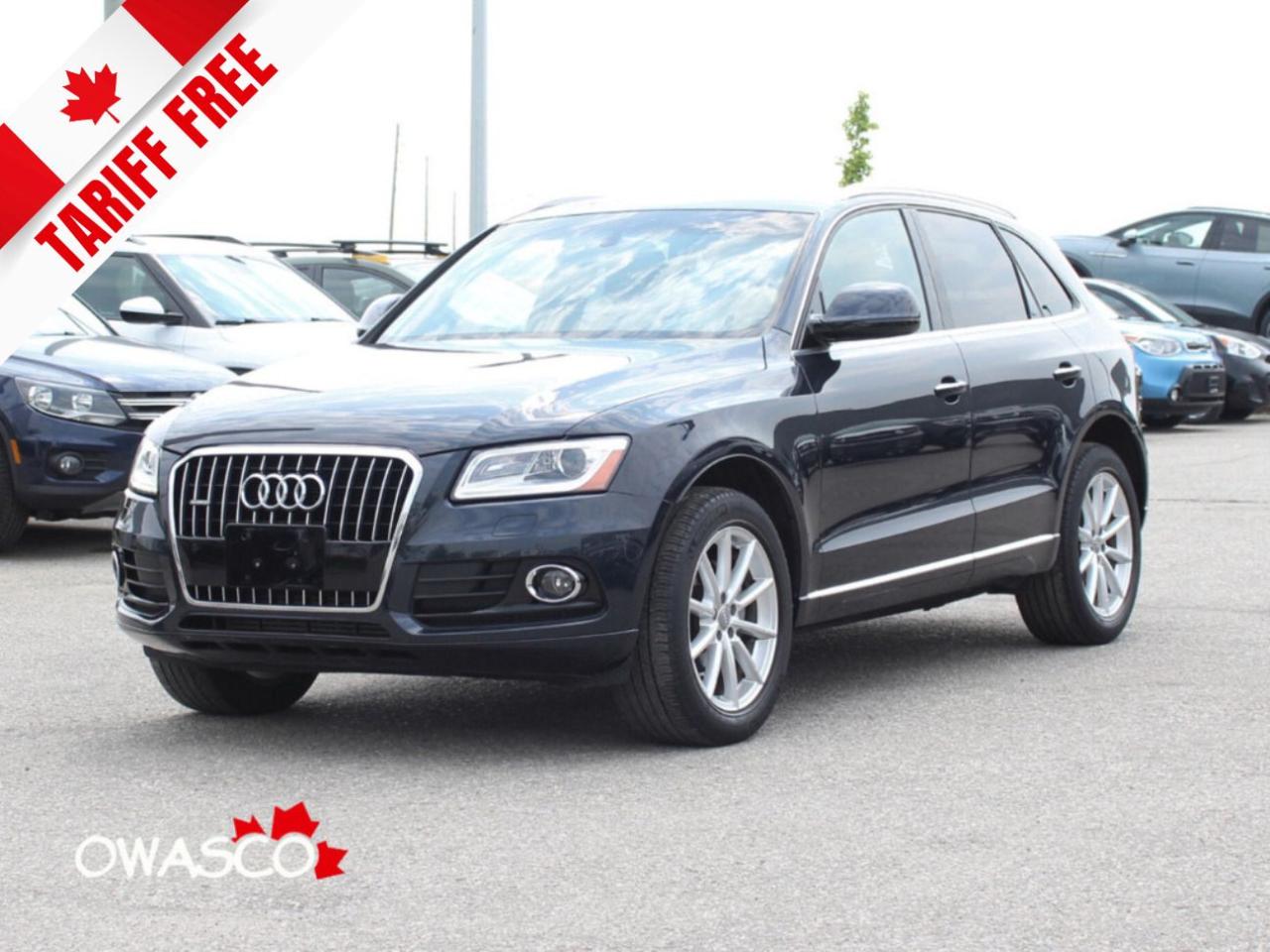 Used 2016 Audi Q5 2.0T Technik! Leather! Sunroof! Certified! for sale in Whitby, ON