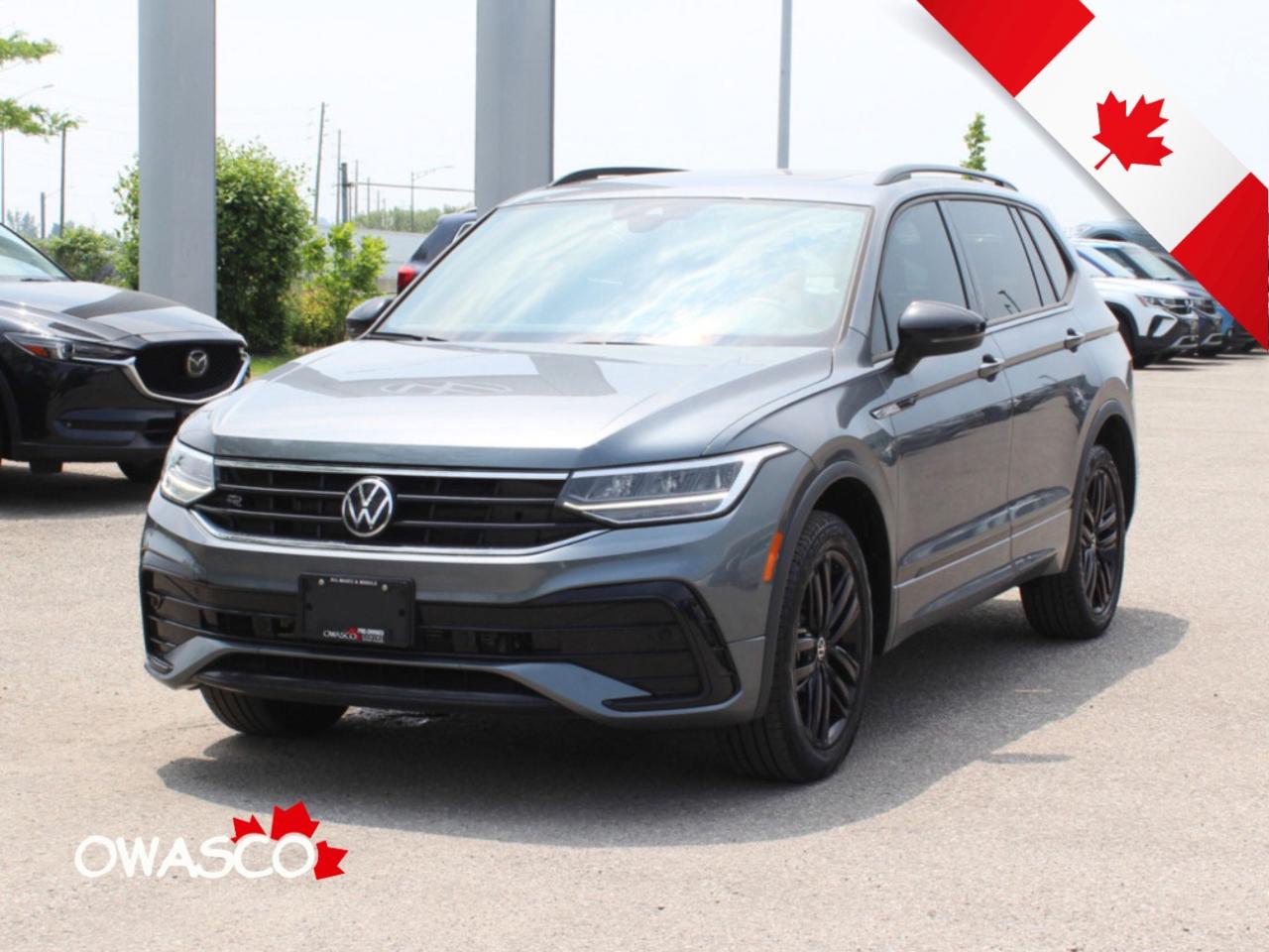 Used 2022 Volkswagen Tiguan 2.0L Comfortline R-Line Black Edition! 4MOTION! for sale in Whitby, ON