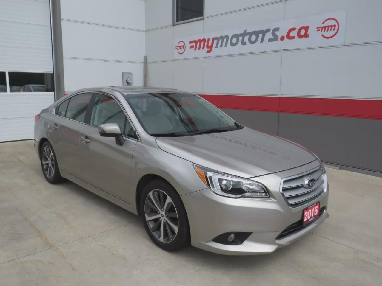 Used 2016 Subaru Legacy 3.6R w/Limited & Tech Pkg (**LOW KM!!**CLEAN TITLE/NO ACCIDENTS!!**SAFETY/CERTIFIED!!**AWD**ALLOY RIMS**LEATHER**NAVIGATION**SUNROOF**HARMAN KARDON SOUND**REVERSE CAMERA**DUAL CLIMATE CONTROL**POWER SEATS**FRONT/REAR HEATED SEATS**DIGITAL TOUCHSCREEN**BLI for sale in Tillsonburg, ON