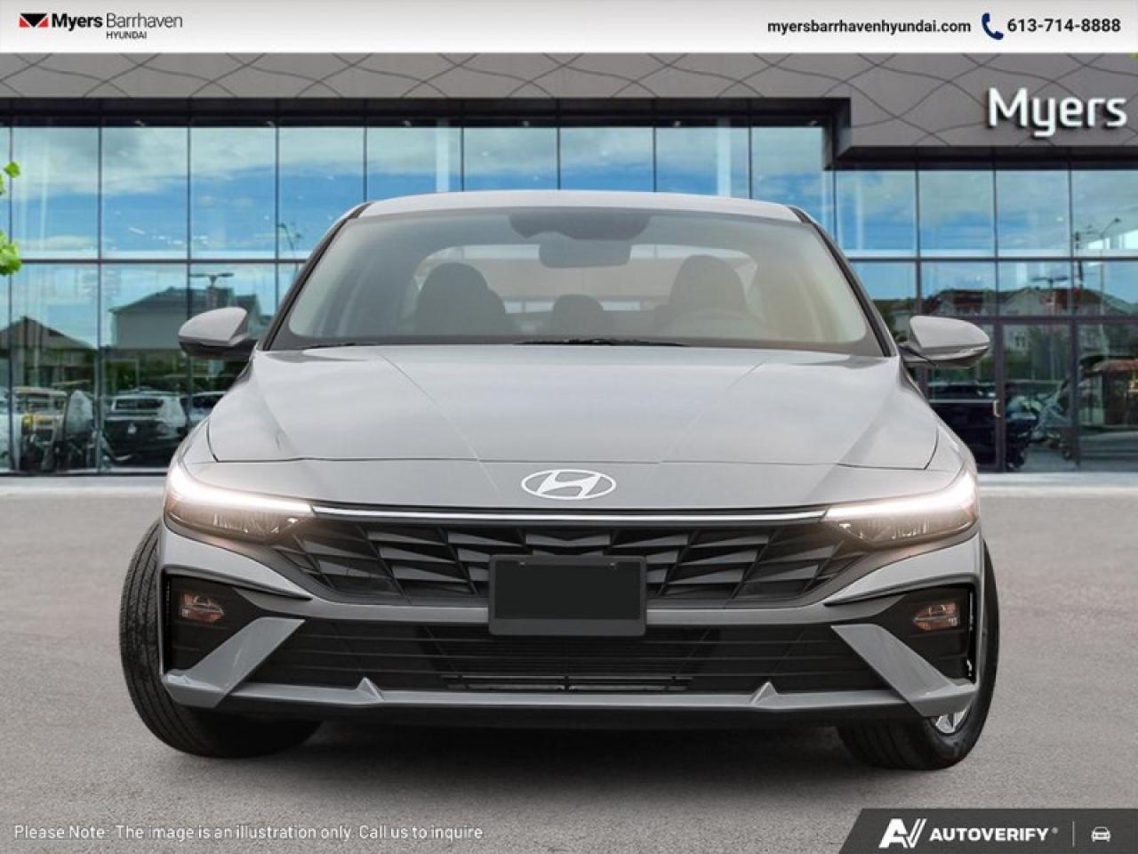 2025 Hyundai Elantra Luxury IVT  - Premium Audio - $218 B/W Photo