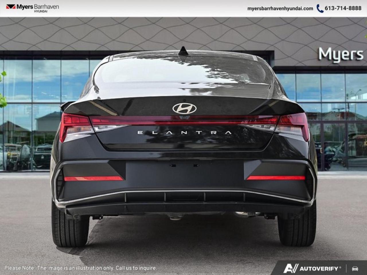 2025 Hyundai Elantra Luxury IVT  - Premium Audio - $218 B/W Photo4
