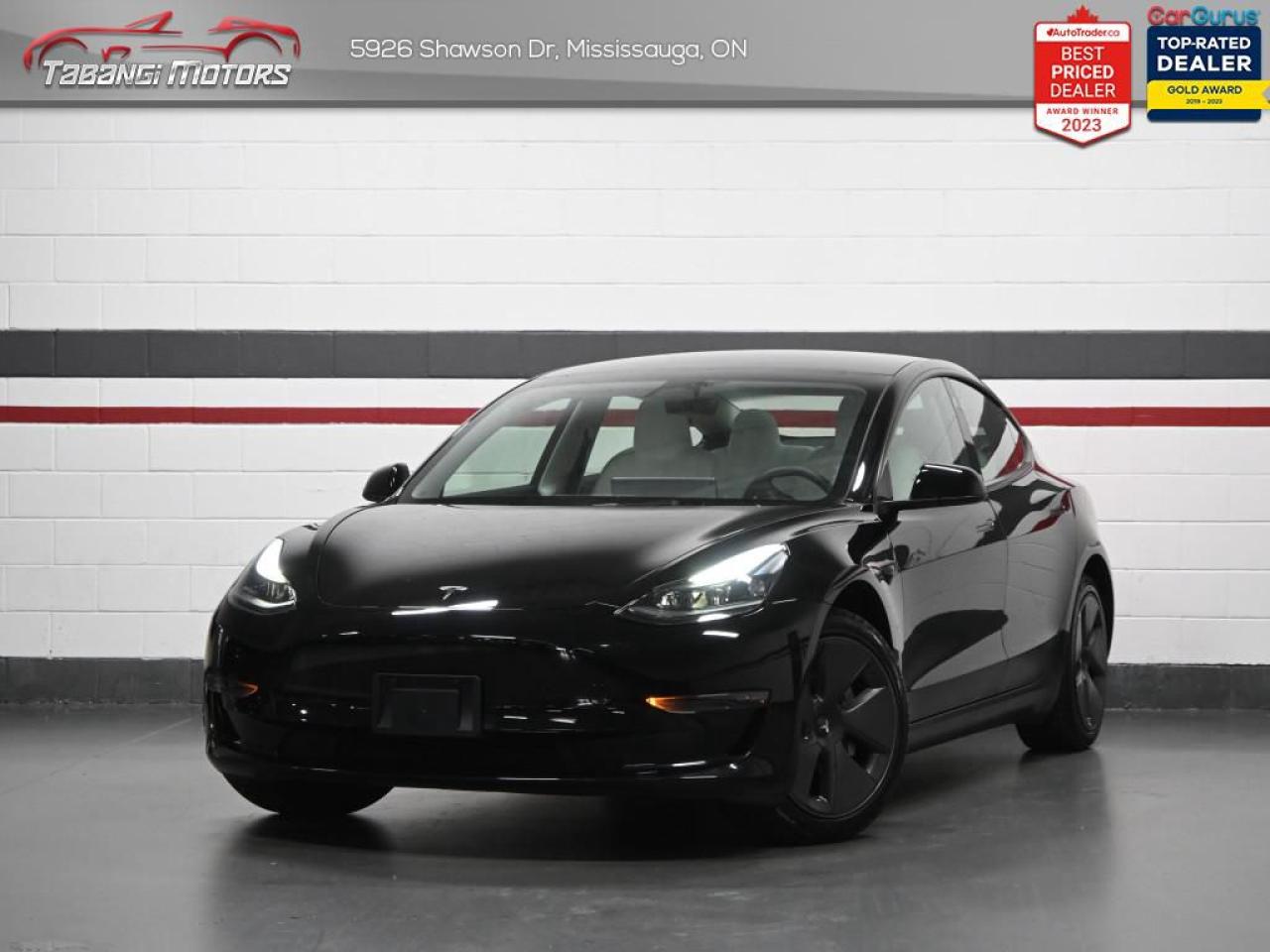 Used 2023 Tesla Model 3 Standard Range Plus   No Accident White Leather Autopilot Navigation Glass Roof for sale in Mississauga, ON