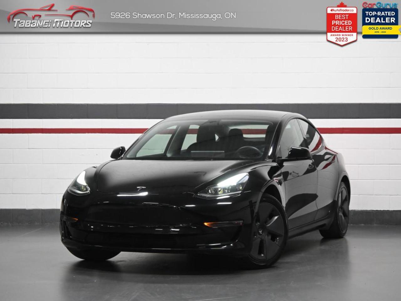 Used 2022 Tesla Model 3 Standard Range Plus   No Accident Leather Autopilot Navigation Glass Roof for sale in Mississauga, ON