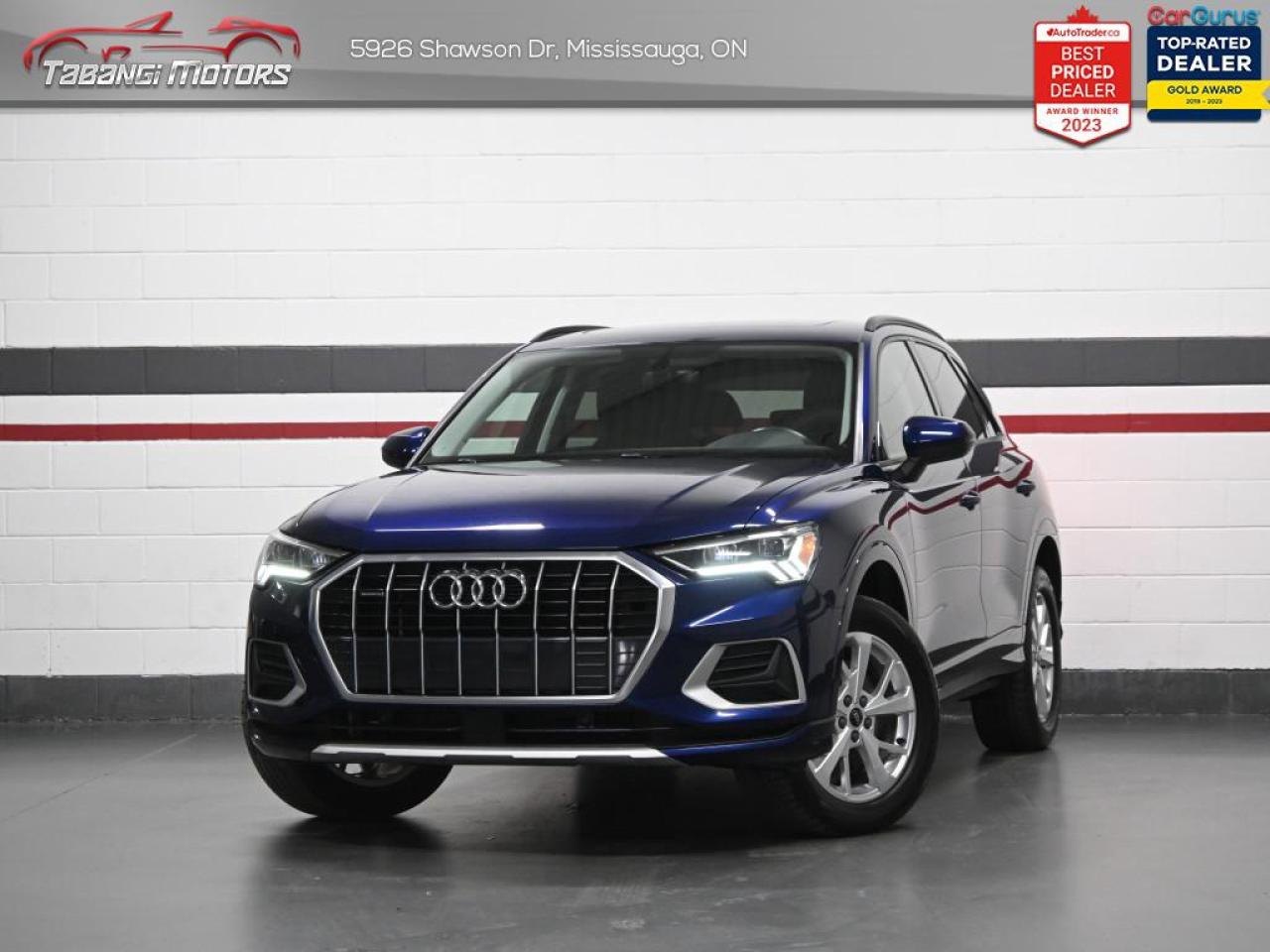 Used 2021 Audi Q3 No Accident Digital Dash Heated Seats Carplay Panoramic Roof for sale in Mississauga, ON