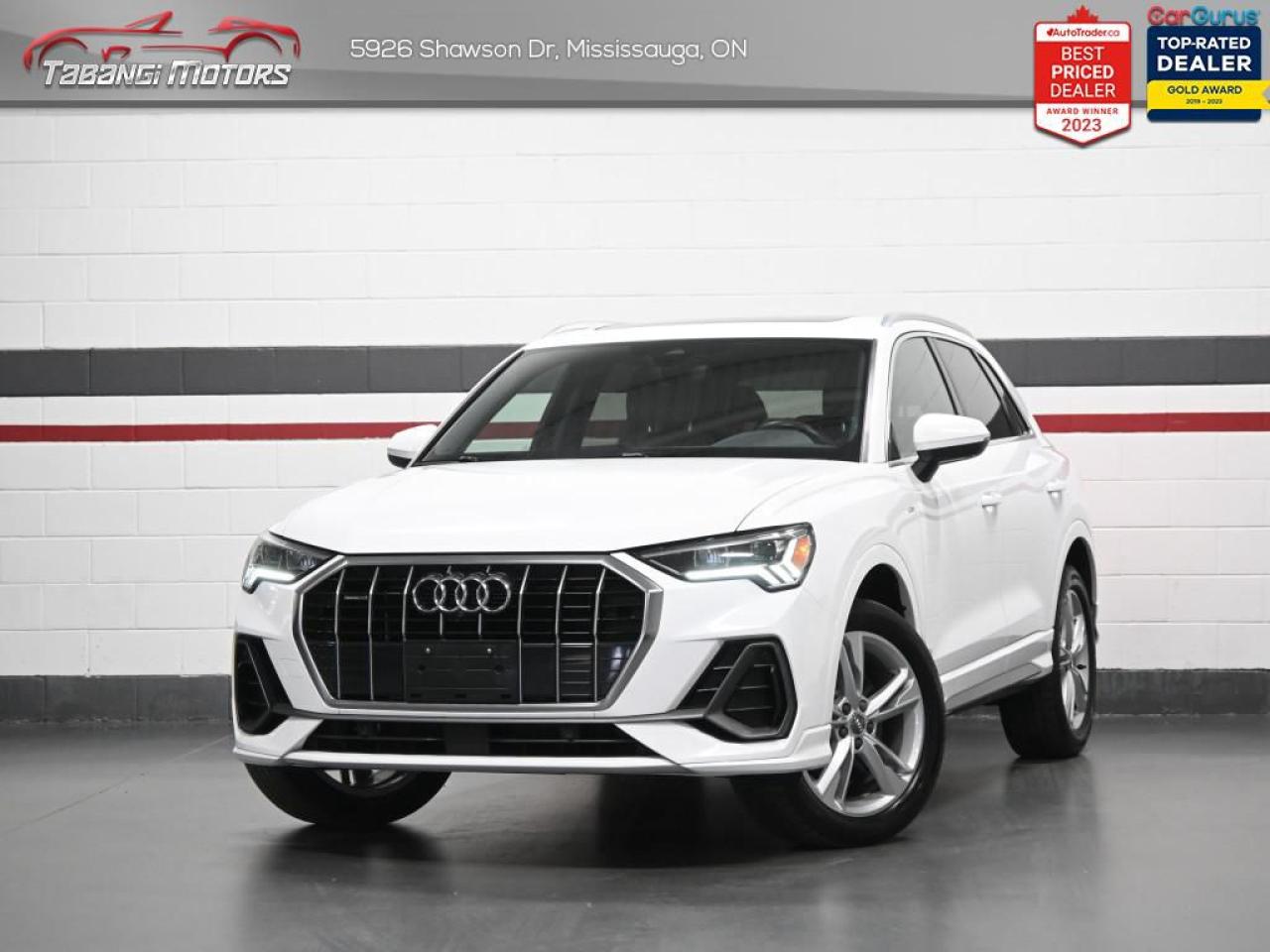 Used 2021 Audi Q3 Technik   S-Line No Accident B&O 360CAM Navigation Brown Leather for sale in Mississauga, ON