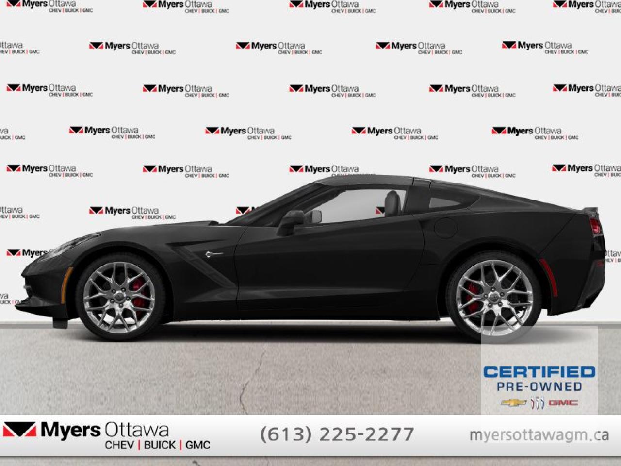 Used 2019 Chevrolet Corvette Stingray 1LT  BLACK 1LT COUPE, Z51 WHEELS, 7 SPEED MANUAL for sale in Ottawa, ON