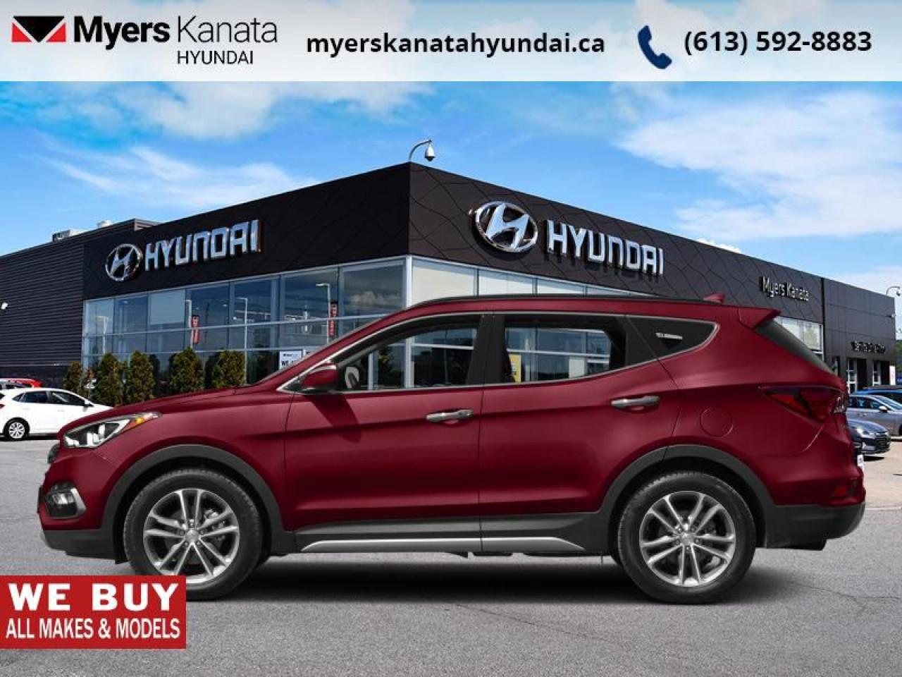 Used 2017 Hyundai Santa Fe Sport 2.0T Limited  - Navigation - $55.81 /Wk for sale in Kanata, ON
