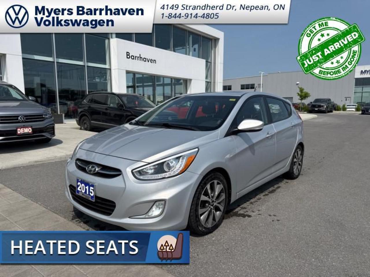 Used 2015 Hyundai Accent 5Dr GLS 6sp  - Sunroof -  Bluetooth for sale in Nepean, ON