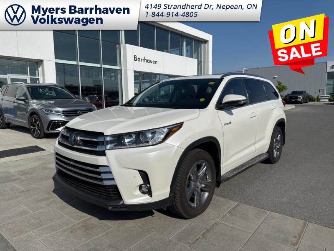 Used 2019 Toyota Highlander Hybrid Limited  - Cooled Seats for sale in Nepean, ON