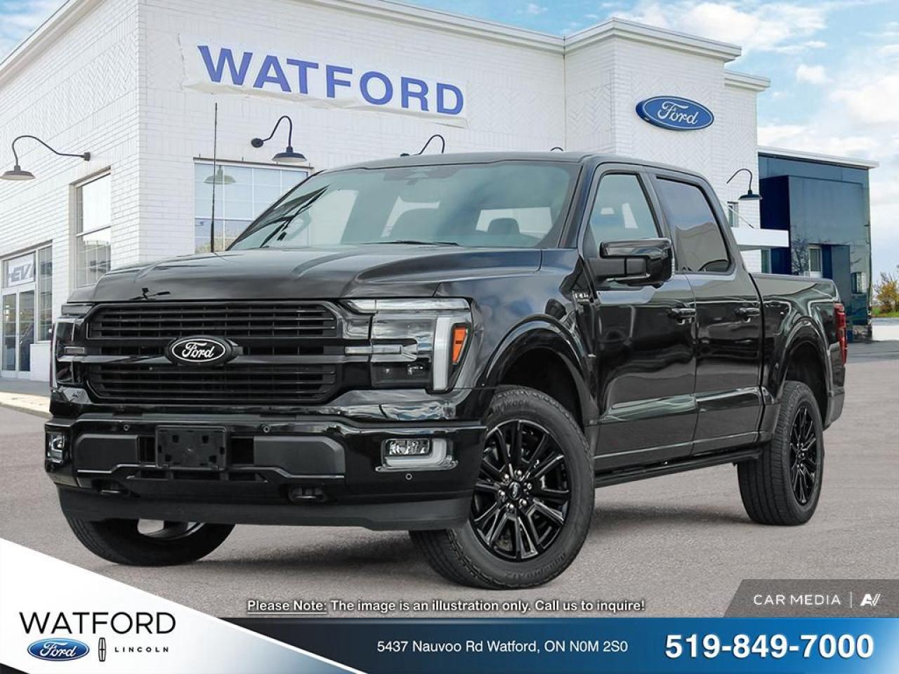 New 2025 Ford F-150 Hybrid PLATINUM for sale in Watford, ON