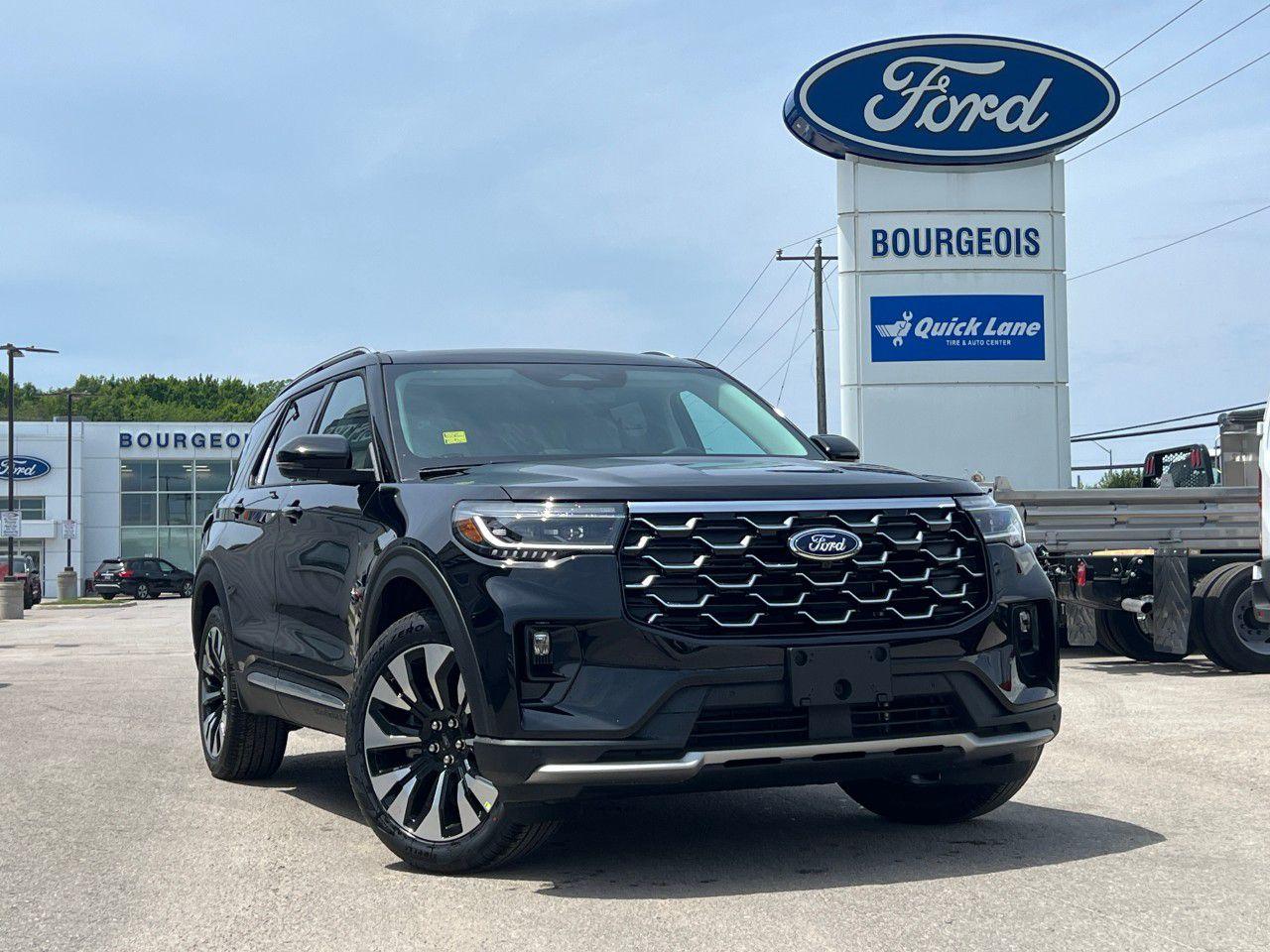 New 2025 Ford Explorer Platinum 4wd for sale in Midland, ON