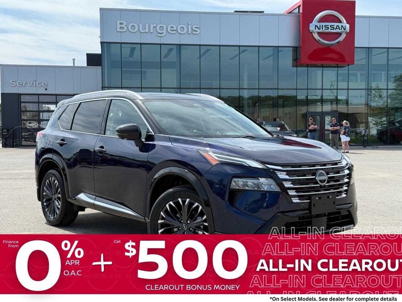 New 2025 Nissan Rogue AWD Platinum for sale in Midland, ON