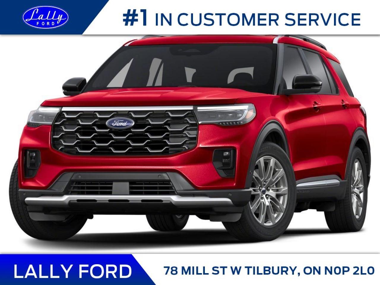 New 2025 Ford Explorer Platinum for sale in Tilbury, ON