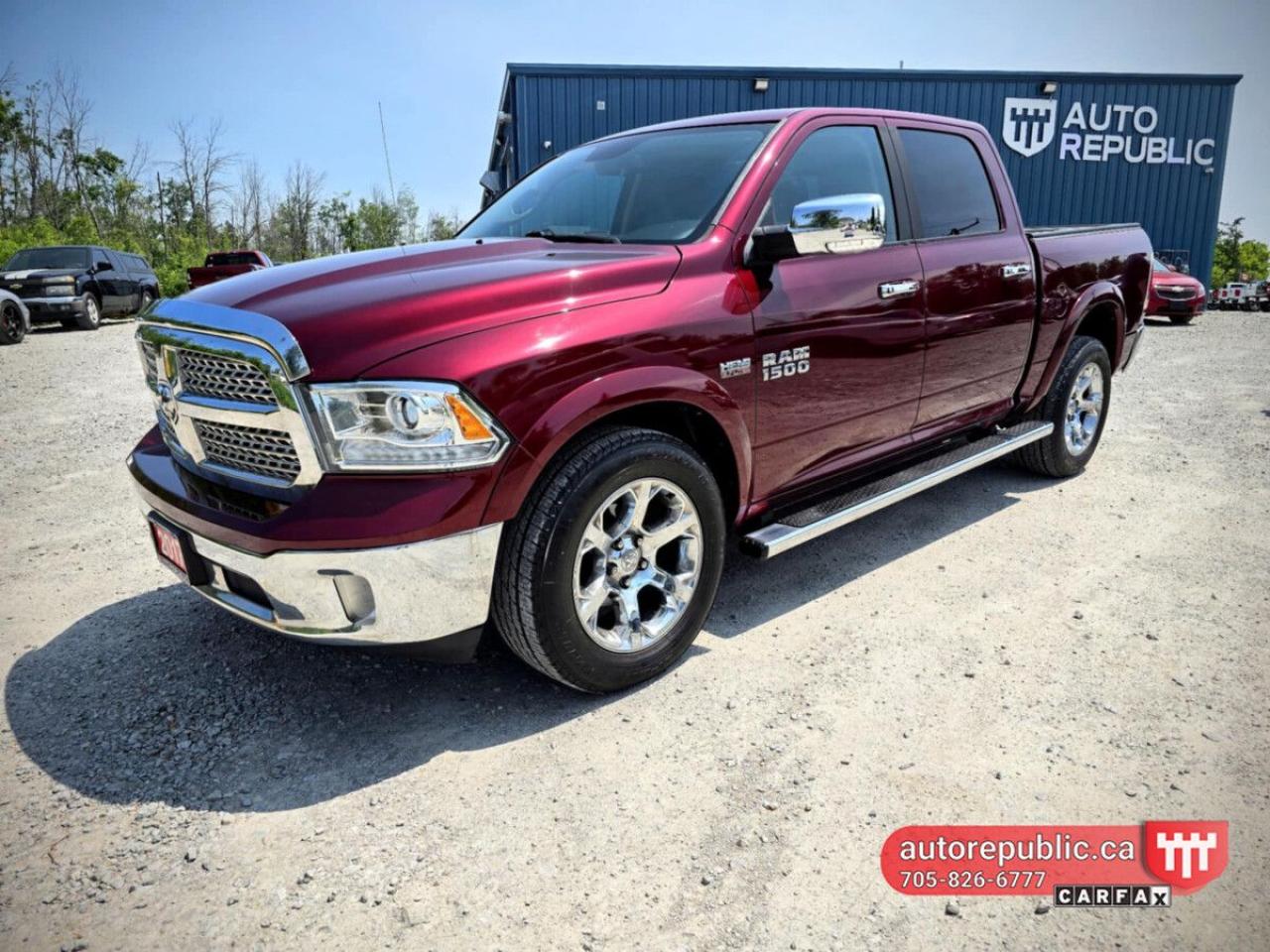 Used 2017 RAM 1500 Laramie 5.7L V8 4x4 Certified Loaded No Accidents for sale in Orillia, ON