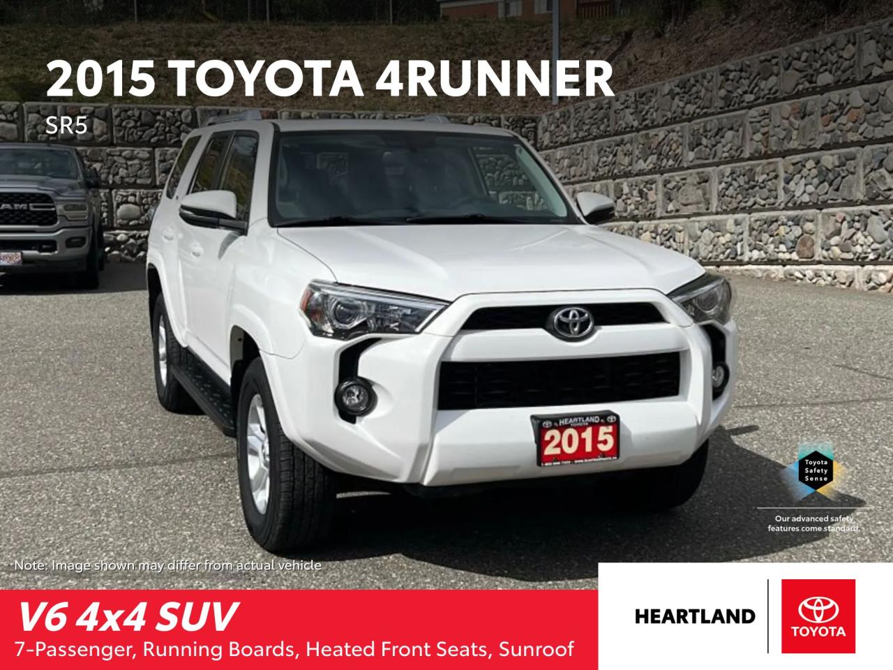 Used 2015 Toyota 4Runner SR5 for sale in Williams Lake, BC