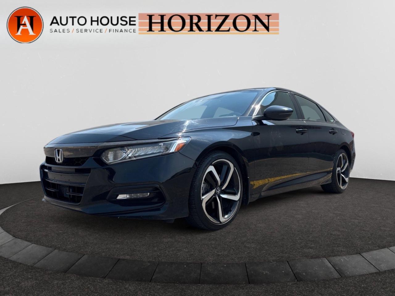 Used 2018 Honda Accord Sedan Sport LEATHER LANE ASSIST SUNROOF HEATED MIRRORS DRIVE MODES PADDLE SHIFTER HEATED LEATHER SEATS for sale in Calgary, AB