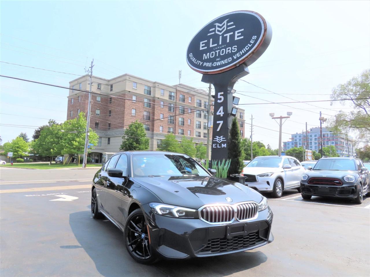 Used 2024 BMW 3 Series 330E - M-SPORT PKG - PLUG-IN HYBRID - NAVI !! for sale in Burlington, ON