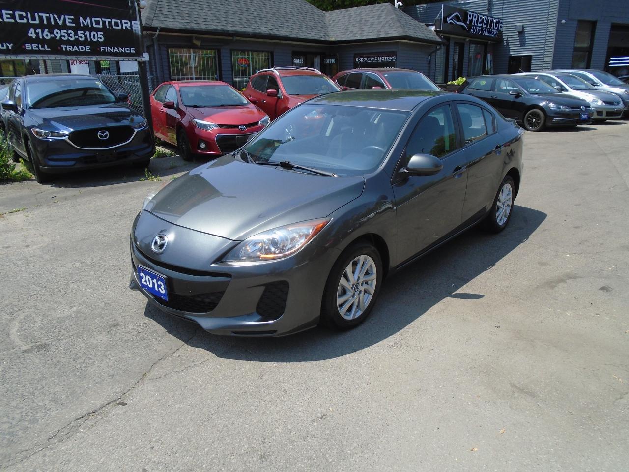 Used 2013 Mazda MAZDA3 GX/ ICE COLD AC / ALLOYS / LOW KM / SUPER CLEAN for sale in Scarborough, ON