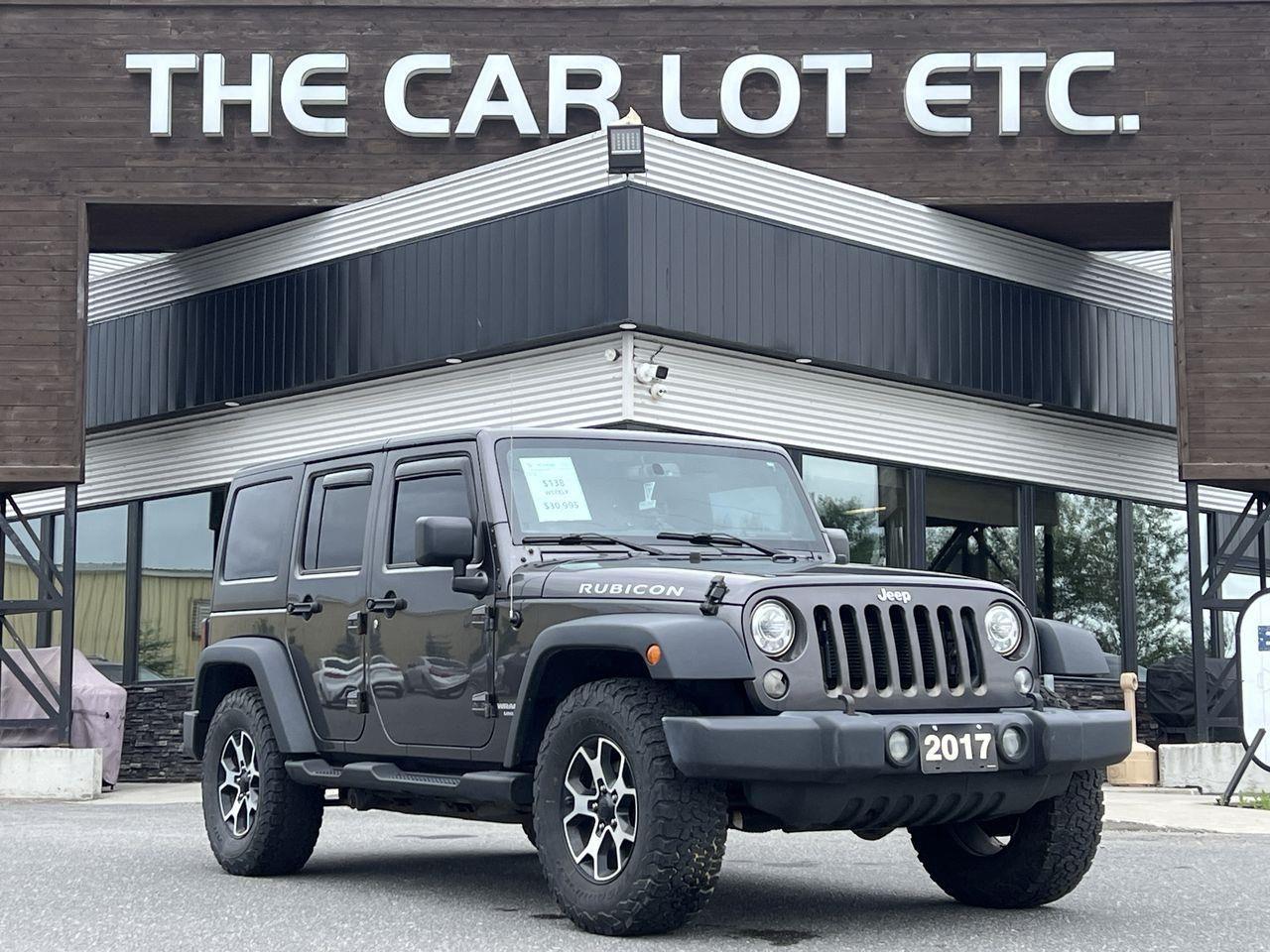 Used 2017 Jeep Wrangler Unlimited Rubicon for sale in Sudbury, ON