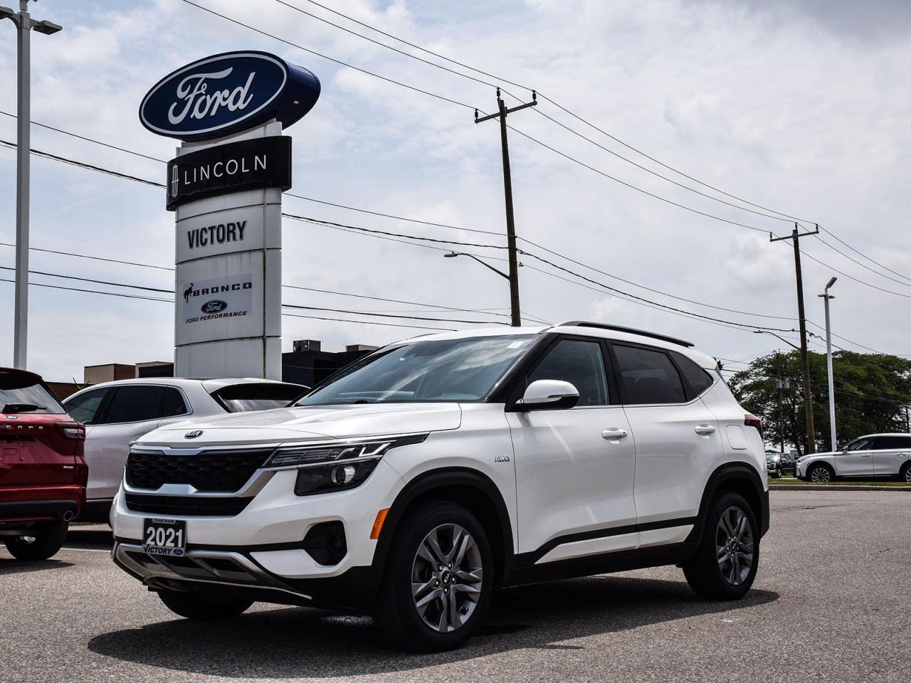 Used 2021 Kia Seltos EX Sunroof | Heated Leather Seats | for sale in Chatham, ON