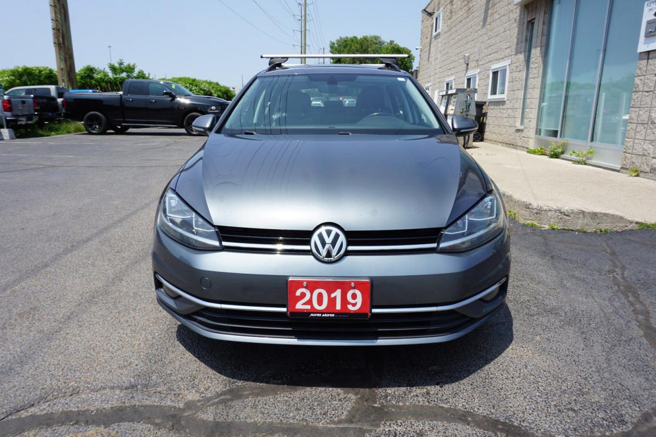 2019 Volkswagen Golf Sportwagen 1.4T S COMFORTLINE CERTIFIED *ACCIDENT FREE* CAMERA NAV BLUETOOTH LEATHER HEATED SEATS PANO ROOF CRUISE ALLOYS - Photo #2