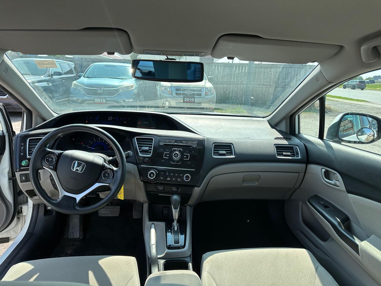 2013 Honda Civic LX, AUTO, SEDAN, ONLY 67KMS, LOW KMS, CERT - Photo #9
